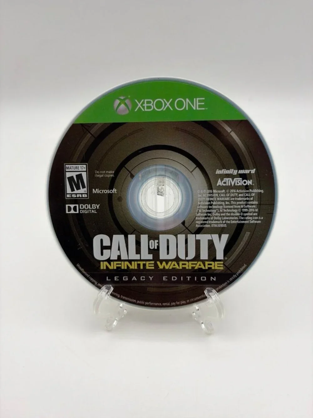 Call of Duty: Infinite Warfare Legacy Edition Microsoft Xbox One Disc Only Works